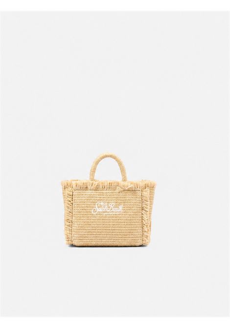 Borsa mini in paglia SAINT BARTH | VAMI009 VANITY MINI STRAW N02748L STRASS MULTI 10
